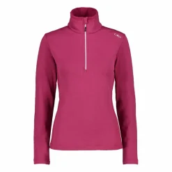 Pile mezza zip Grid Tech da donna