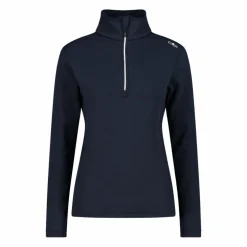 Pile mezza zip Grid Tech da donna