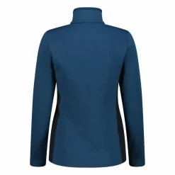 Pile mezza zip Grid Tech da donna