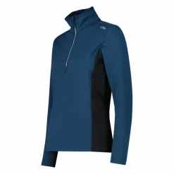 Pile mezza zip Grid Tech da donna