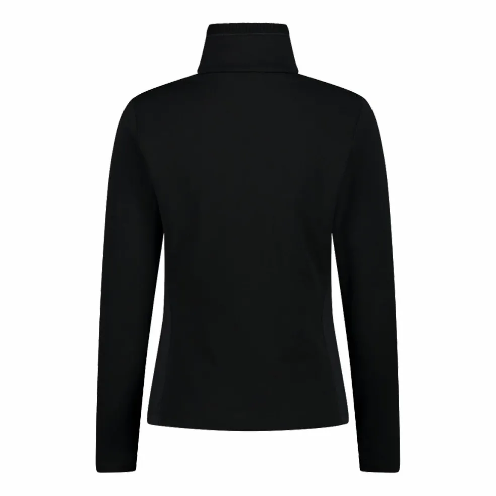Pile mezza zip Grid Tech da donna