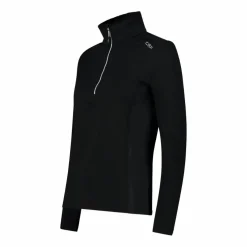 Pile mezza zip Grid Tech da donna