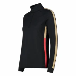Pile mezza zip in Softech da donna