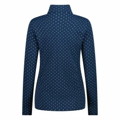 Pile mezza zip in Softech da donna con stampa allover