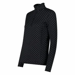 Pile mezza zip in Softech da donna con stampa allover