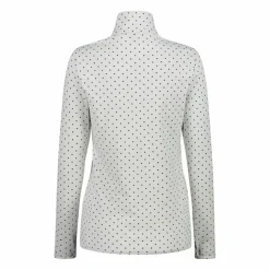 Pile mezza zip in Softech da donna con stampa allover