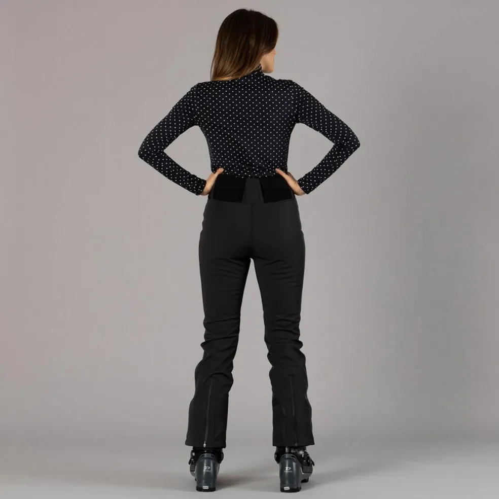 Pile mezza zip in Softech da donna con stampa allover