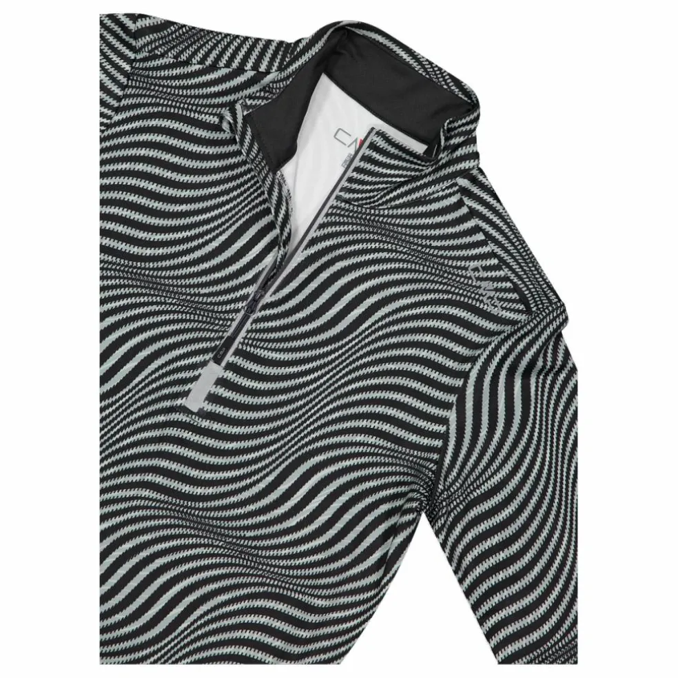 Pile mezza zip Softech da donna Unlimitech stampato