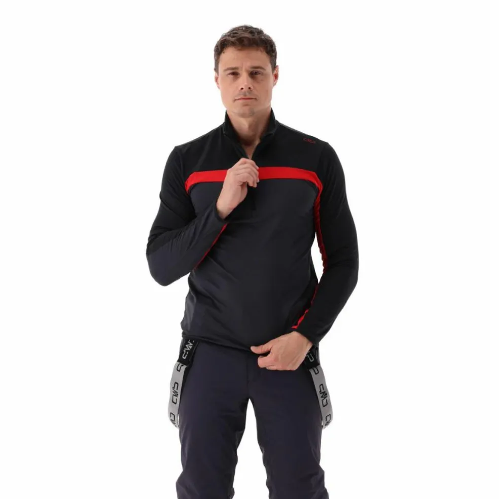 Pile mezza zip Softech da uomo