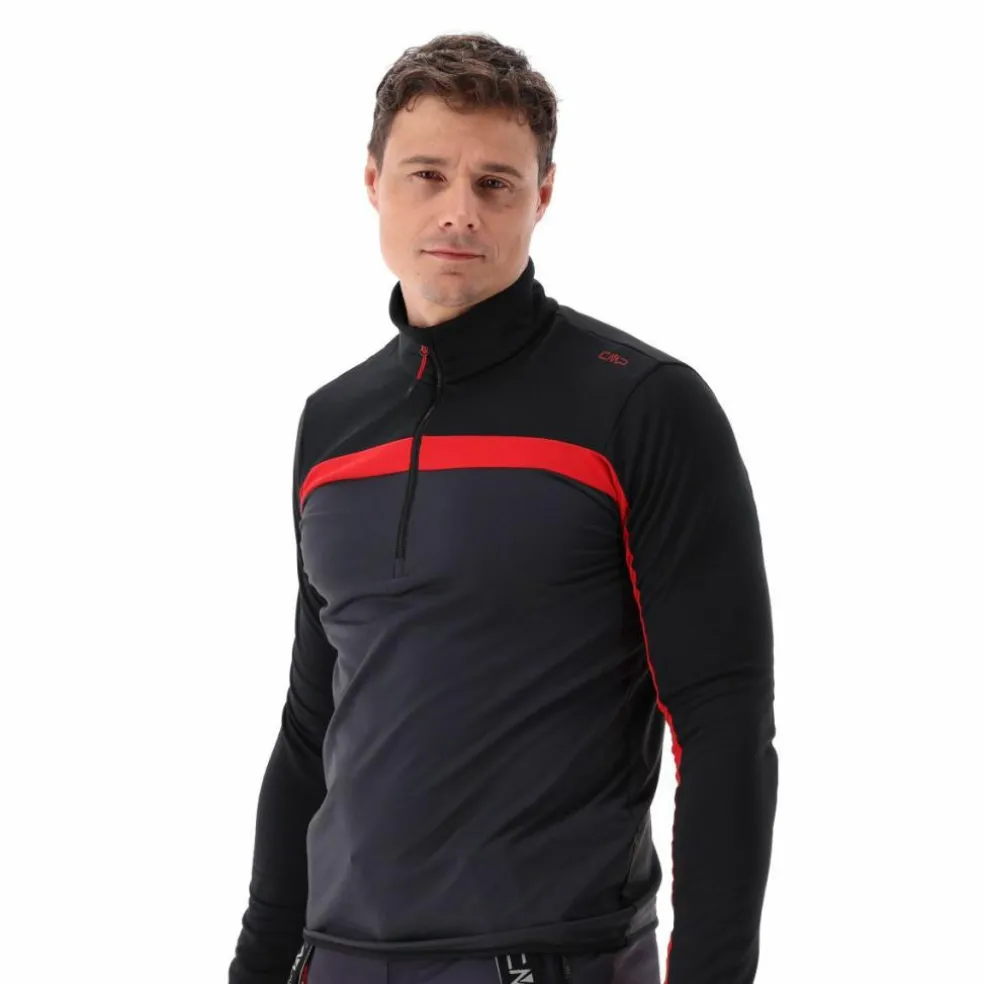 Pile mezza zip Softech da uomo