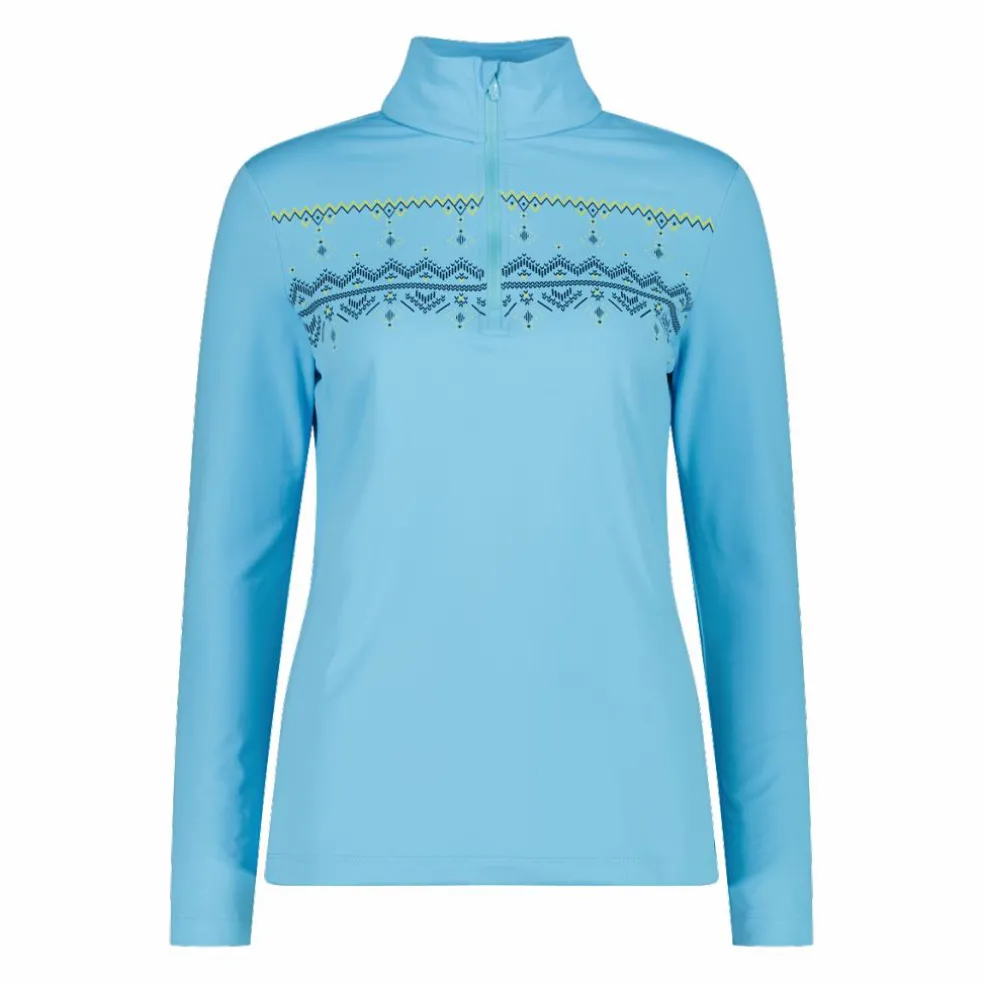 Pile mezza zip Softech da donna