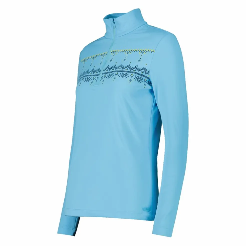 Pile mezza zip Softech da donna