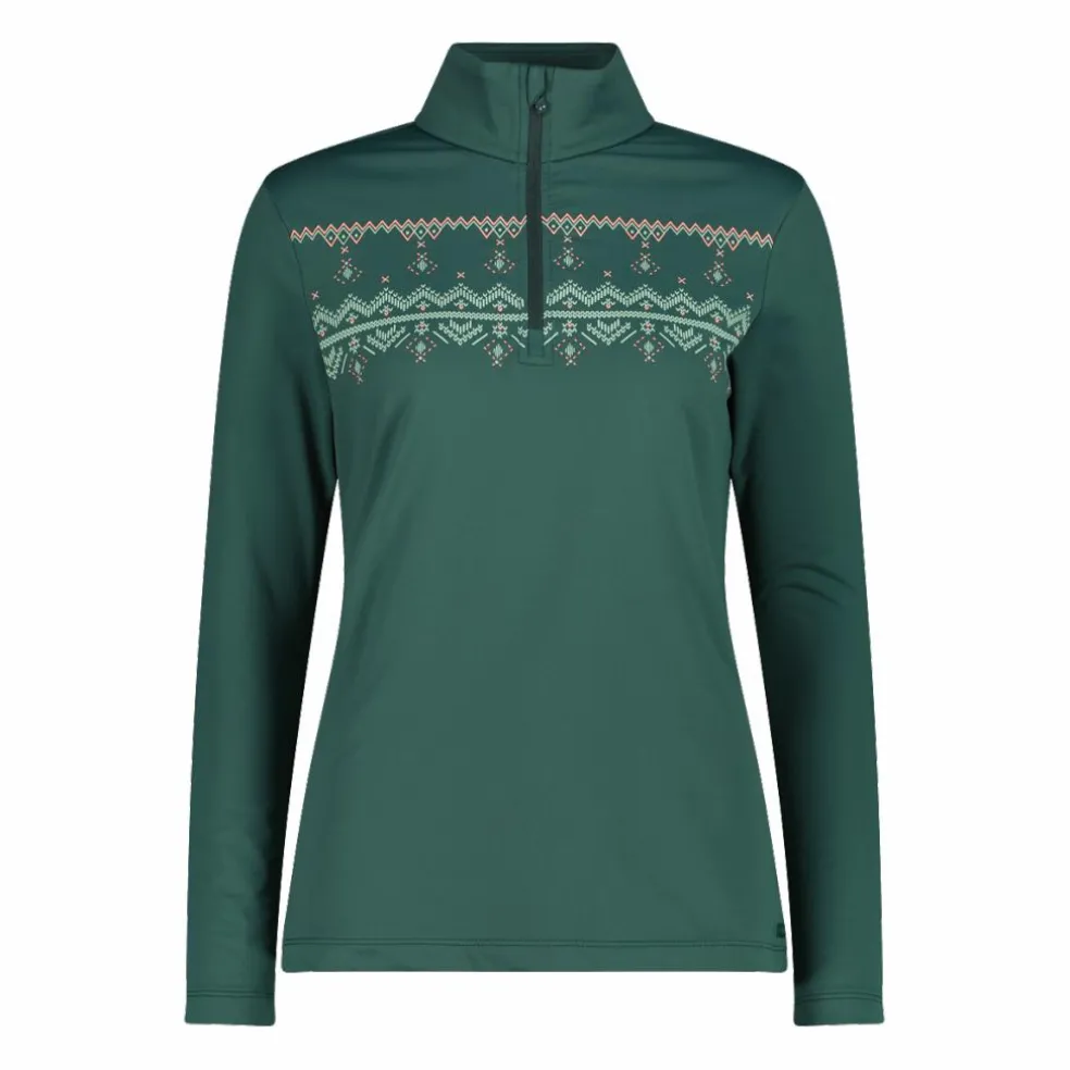Pile mezza zip Softech da donna