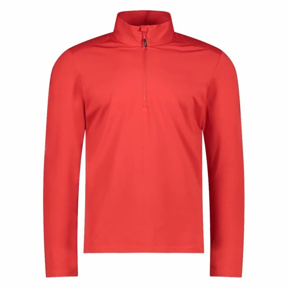 Pile mezza zip Softech da uomo tinta unita