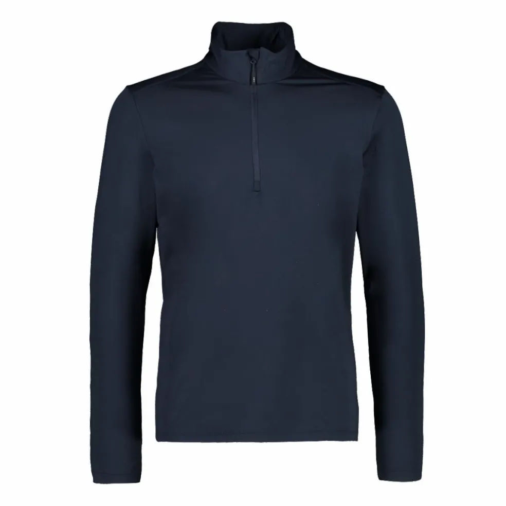 Pile mezza zip Softech da uomo tinta unita