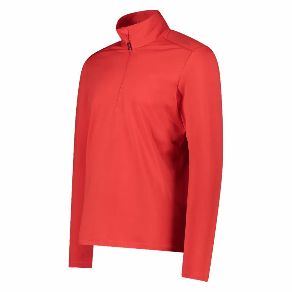 Pile mezza zip Softech da uomo tinta unita