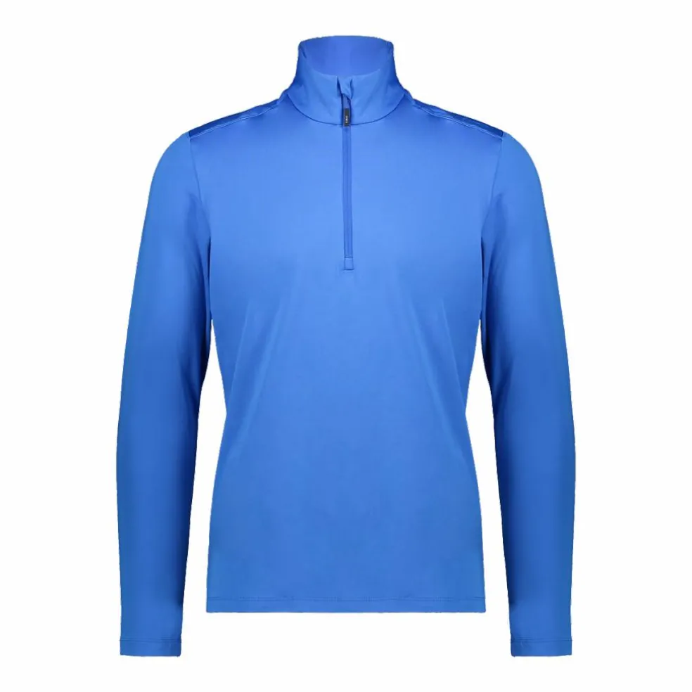 Pile mezza zip Softech da uomo tinta unita