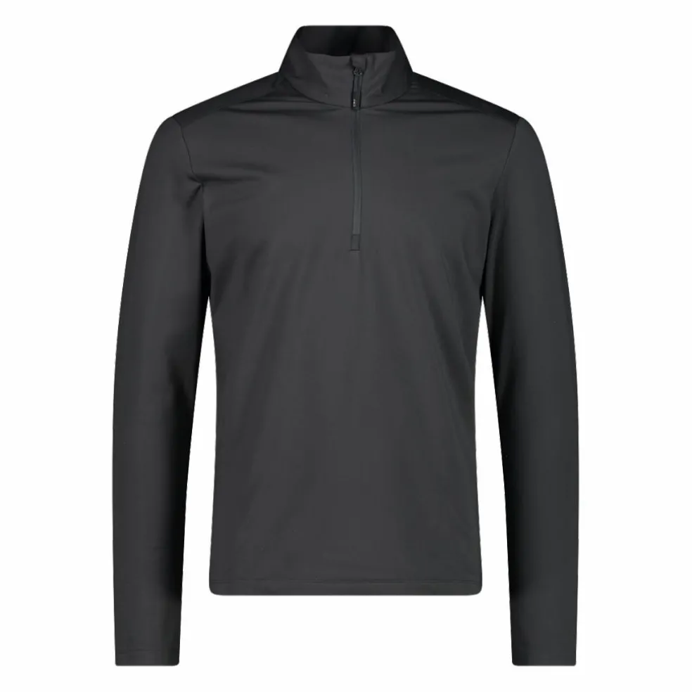 Pile mezza zip Softech da uomo tinta unita