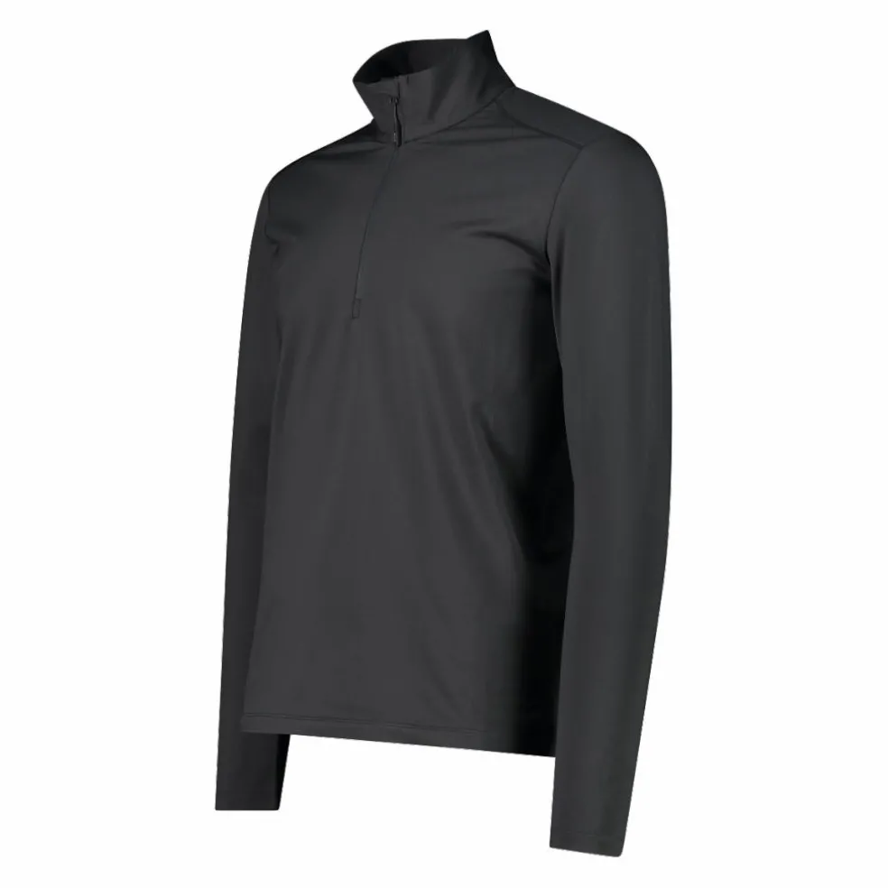 Pile mezza zip Softech da uomo tinta unita