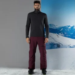 Pile mezza zip Softech da uomo tinta unita