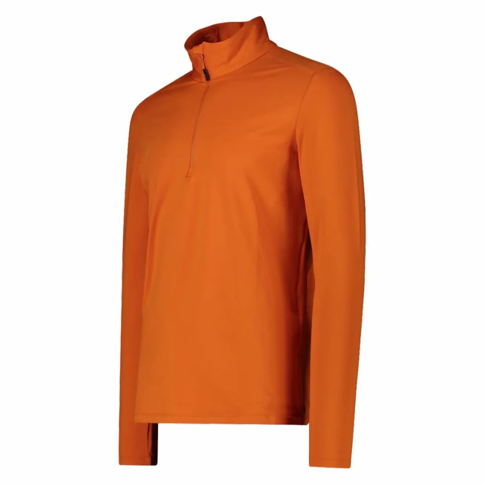 Pile mezza zip Softech da uomo tinta unita