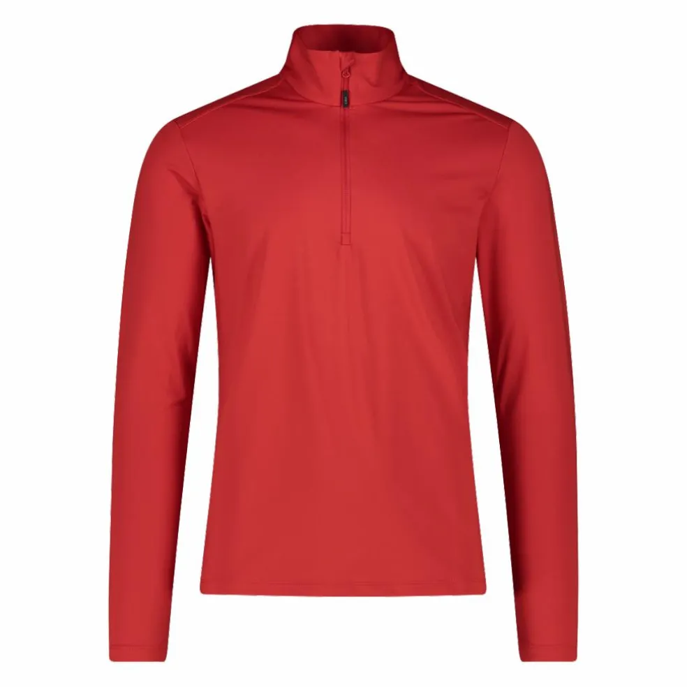 Pile mezza zip Softech da uomo tinta unita