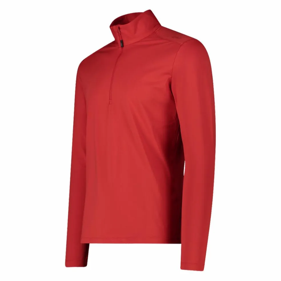 Pile mezza zip Softech da uomo tinta unita