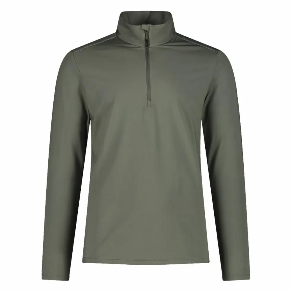 Pile mezza zip Softech da uomo tinta unita