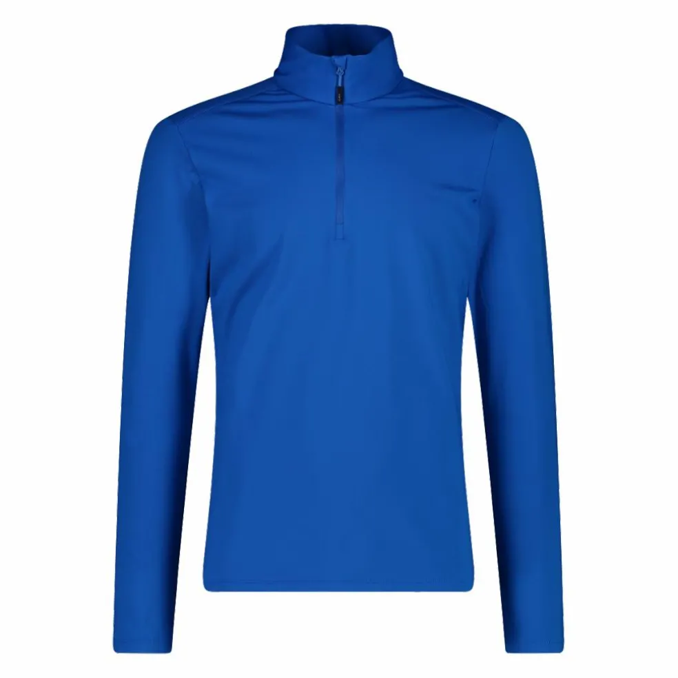Pile mezza zip Softech da uomo tinta unita