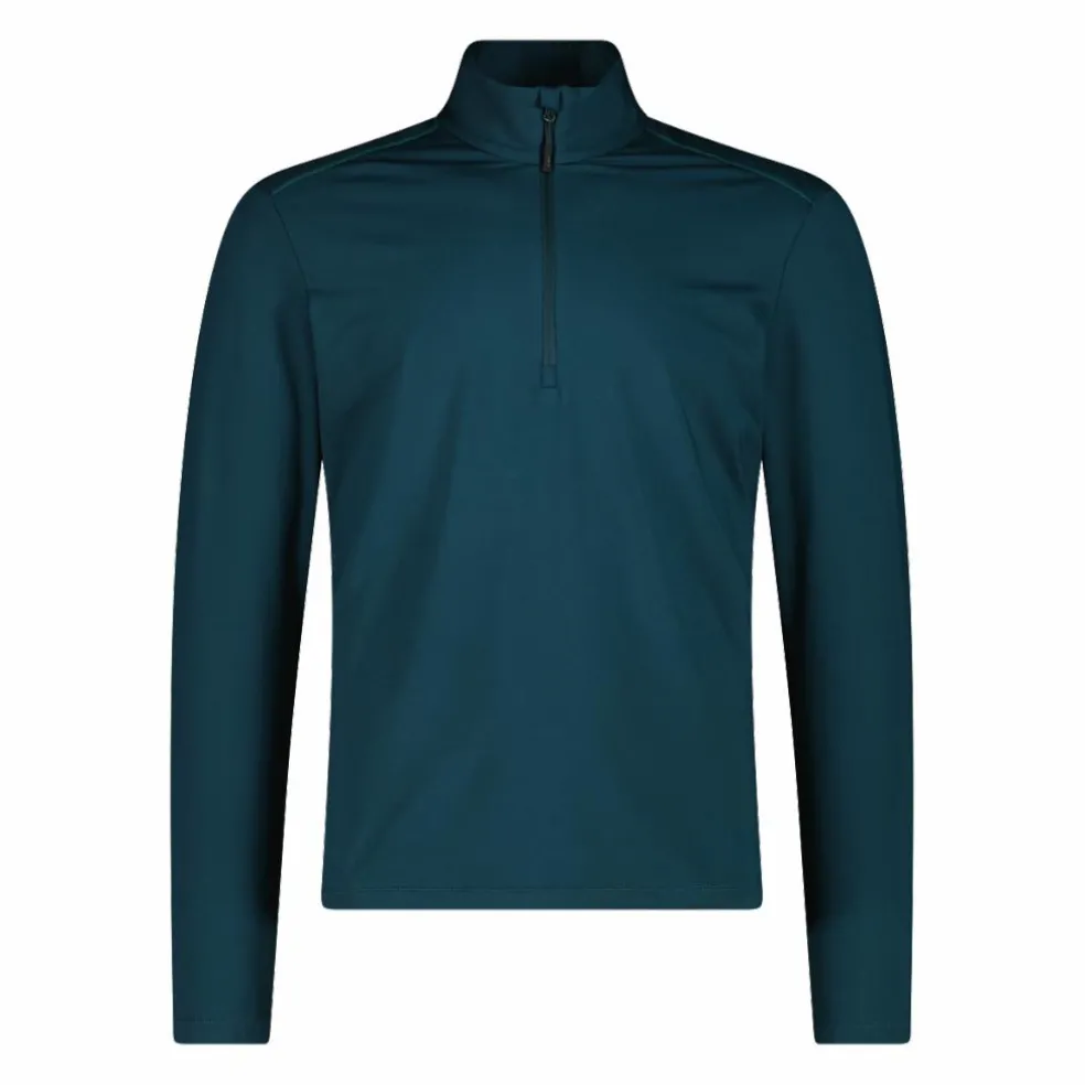 Pile mezza zip Softech da uomo tinta unita