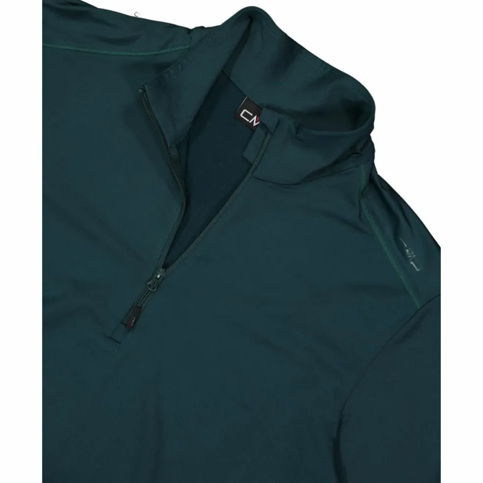 Pile mezza zip Softech da uomo tinta unita