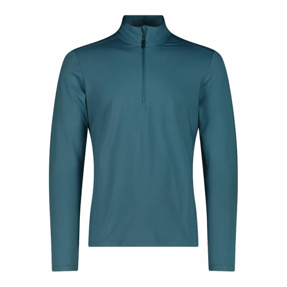 Pile mezza zip Softech da uomo tinta unita