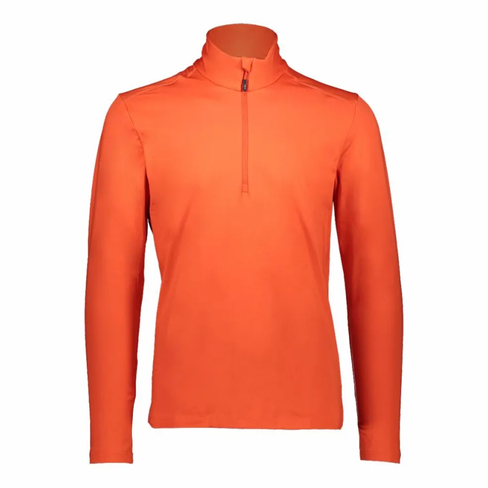 Pile mezza zip Softech da uomo tinta unita