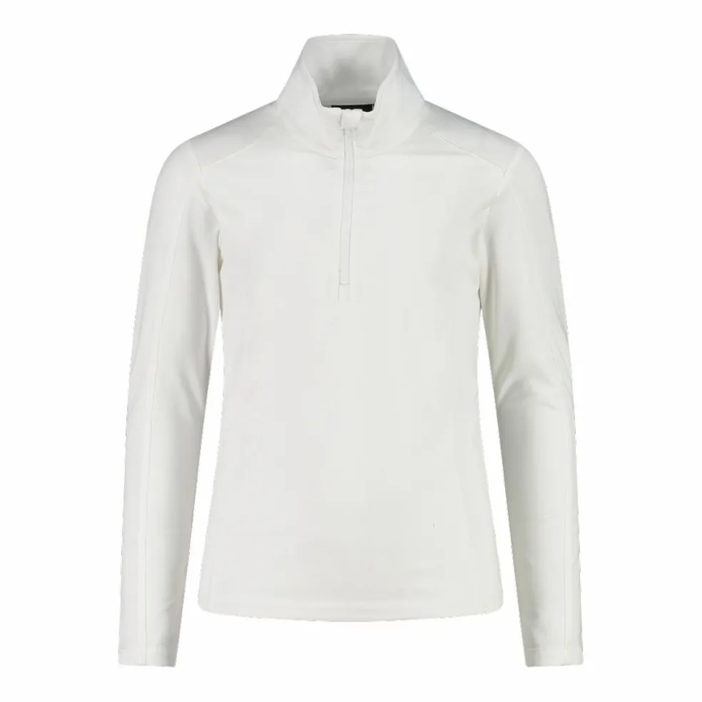 Pile mezza zip Softech da bambina tinta unita