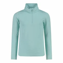 Pile mezza zip Softech da bambina tinta unita