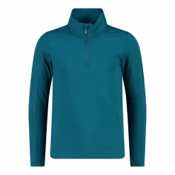 Pile mezza zip Softech da bambina tinta unita