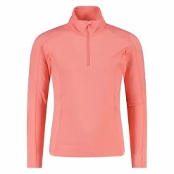 Pile mezza zip Softech da bambina tinta unita