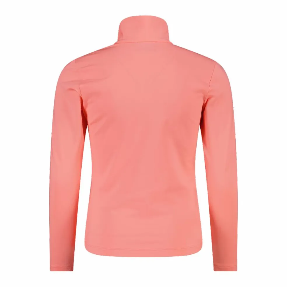 Pile mezza zip Softech da bambina tinta unita