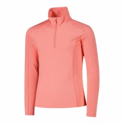 Pile mezza zip Softech da bambina tinta unita