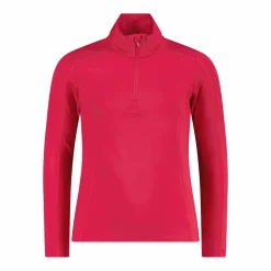 Pile mezza zip Softech da bambina tinta unita