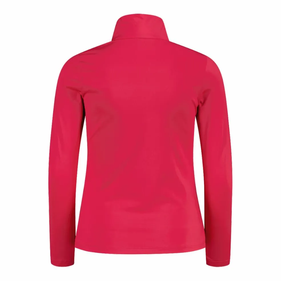 Pile mezza zip Softech da bambina tinta unita