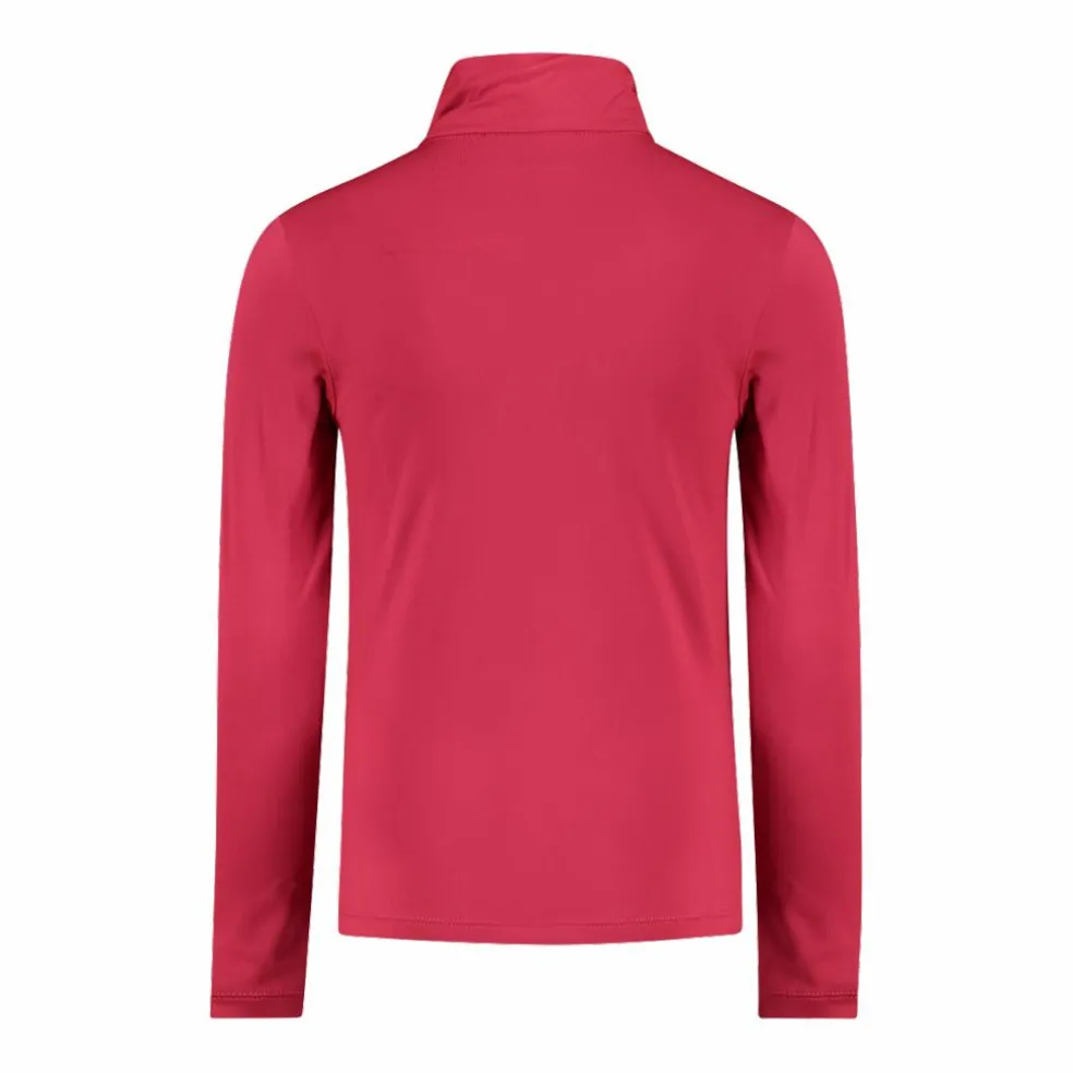 Pile mezza zip Softech da bambina tinta unita