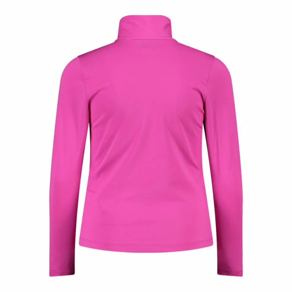 Pile mezza zip Softech da bambina tinta unita