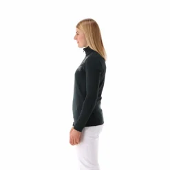 Pile mezza zip Softech melange da donna