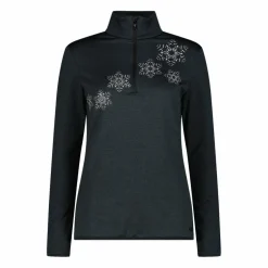 Pile mezza zip Softech melange da donna