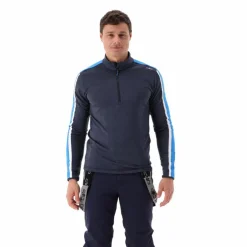 Pile mezza zip Softech Melange da uomo