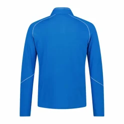 Pile mezza zip Softech uomo con cuciture a vista