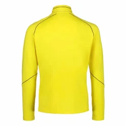 Pile mezza zip Softech uomo con cuciture a vista