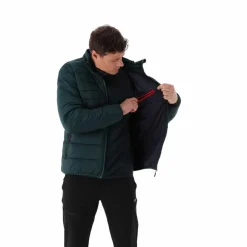 Piumino da uomo imbottito con Sorona riciclata