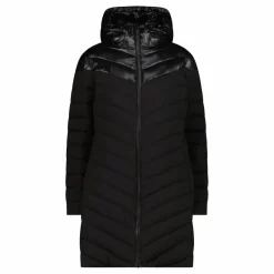 Piumino lungo Sorona® Aura tinta unita da donna